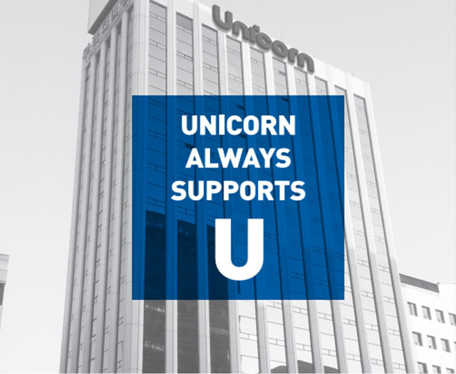 UNICORN ALWAYS SUPPORTS - U