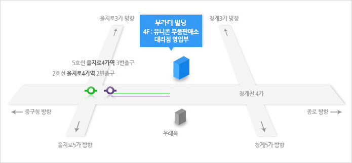 부라더 주교동 사옥 오시는 길